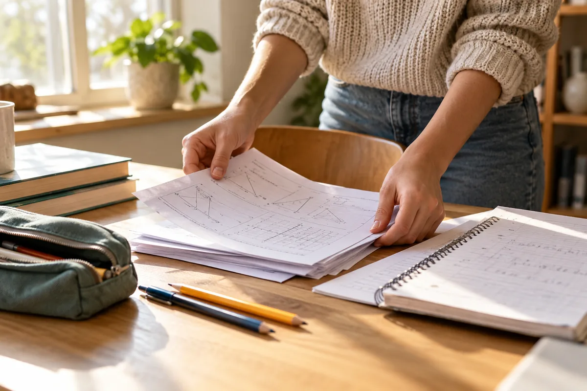 A learning plan and study materials